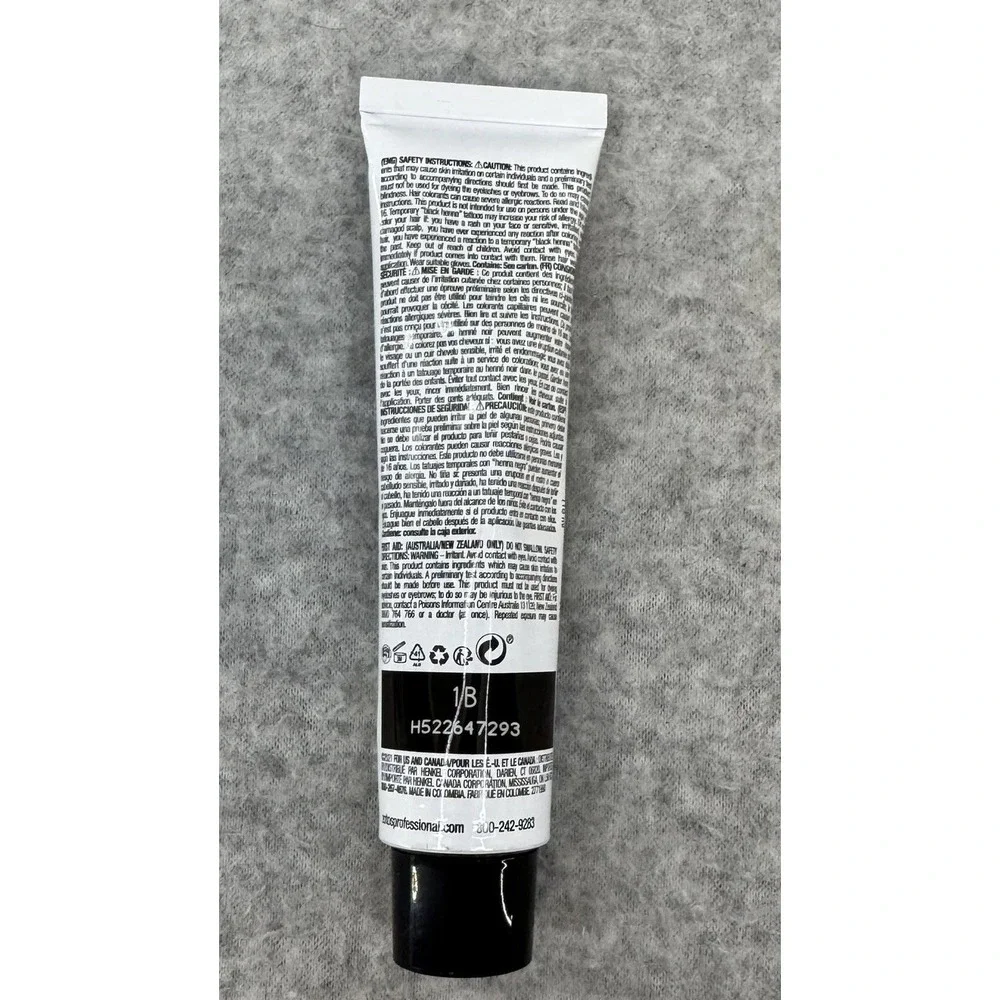 AGEbeautiful Permanent Hair Color 1B Blue Black 2.1oz Biotin Anti-Aging Salon Dy